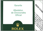 ROLEX(ロレックス) ギャランティ　保証書